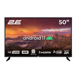 Телевизор 2E 50" 50A06K (2E-50A06K) Black