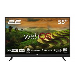 Телевізор 2E 55" 55A06LW (2E-55A06LW) Black