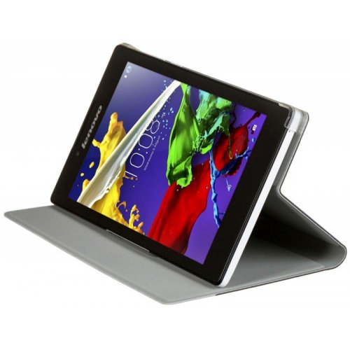 Чехол Lenovo Tab2 A7-30 Folio Case + Защитная пленка Dark Gray купити в Україні: Київ, Львів, Хмельницький, Тернопіль, Івано-Франківськ | Низька ціна, відгуки, характеристики від TELEMART фото