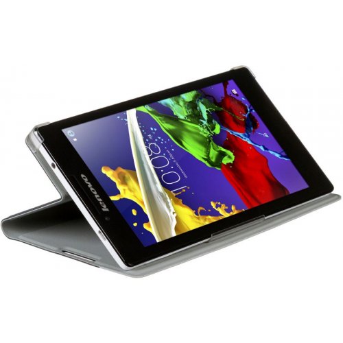 Чехол Lenovo Tab2 A7-30 Folio Case + Защитная пленка Dark Gray купити в Україні: Київ, Львів, Хмельницький, Тернопіль, Івано-Франківськ | Низька ціна, відгуки, характеристики від TELEMART фото