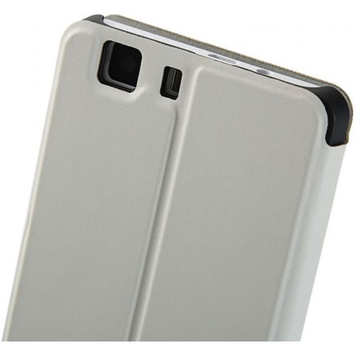 Чохол Чехол Doogee Flip Cover для Doogee X5/X5s/X5 Pro White купити в Україні: Київ, Львів, Хмельницький, Тернопіль, Івано-Франківськ | Низька ціна, відгуки, характеристики від TELEMART фото