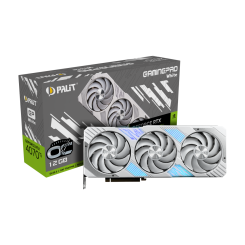 Фото Palit GeForce RTX 4070 Ti GamingPro OC White 12228MB (NED407TV19K9-1043W)