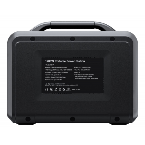 Купити Зарядна станція Green Keeper GK-S1200P 1200W 1248Wh - ціна в Києві, Львові, Вінниці, Хмельницькому, Франківську, Україні | інтернет-магазин TELEMART.UA фото