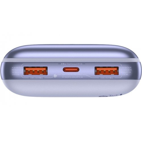 Купить Powerbank Baseus Bipow Pro 20000mAh 22.5W OE (PPBD040305) Purple - цена в Харькове, Киеве, Днепре, Одессе
в интернет-магазине Telemart фото