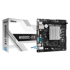 Материнская плата AsRock N100DC-ITX (Intel N100)