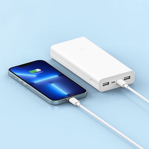 Купить Powerbank Xiaomi 20000mAh 22.5W (PB2022ZM) White - цена в Харькове, Киеве, Днепре, Одессе
в интернет-магазине Telemart фото