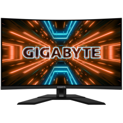 Уценка монитор Gigabyte 31.5" M32QC Gaming Black (Bad Pixels, 537681)