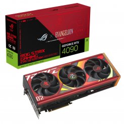 Фото Asus ROG Strix GeForce RTX 4090 OC EVA-02 Edition 24576MB (ROG-STRIX-RTX4090-O24G-EVA-02-EDITION)