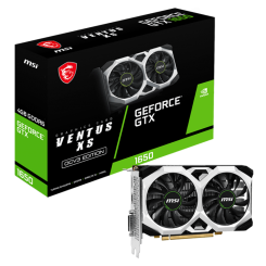 Видеокарта MSI GeForce GTX 1650 D6 VENTUS XS OCV3 4096MB (GTX 1650 D6 VENTUS XS OCV3)