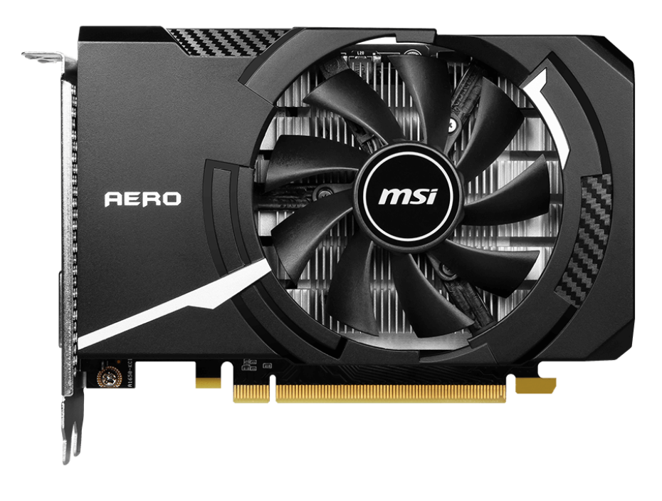 Видеокарта MSI GeForce GTX 1650 D6 AERO ITX V3 4096MB (GTX 1650 D6 AERO ...