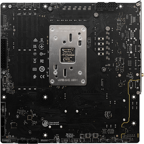 Photo Motherboard MSI B650M PROJECT ZERO (sAM5, AMD B650)