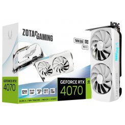 Відеокарта Zotac GeForce RTX 4070 Gaming Twin Edge White OC 12288MB (ZT-D40700Q-10M)