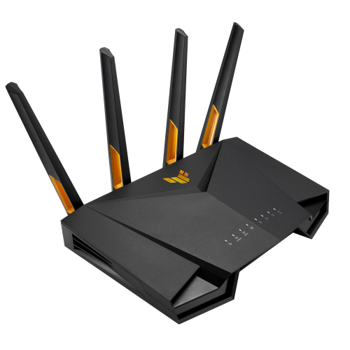 Купити Уцінка Wi-Fi роутер Asus TUF Gaming AX4200 (TUF-AX4200) (Пошкоджена упаковка, 538042) - ціна в Києві, Львові, Вінниці, Хмельницькому, Франківську, Україні | інтернет-магазин TELEMART.UA фото