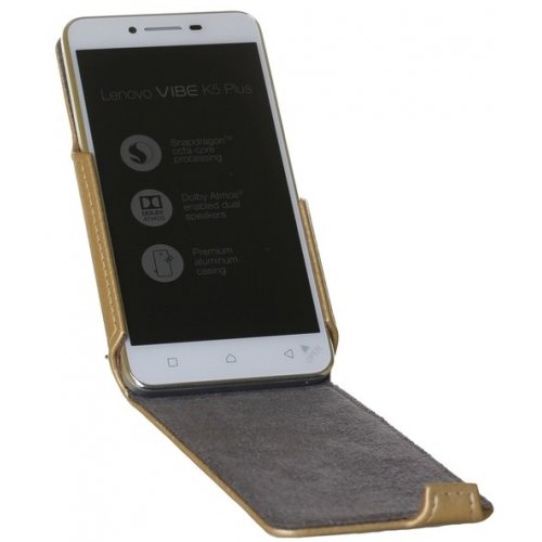 Чохол Чехол RED POINT Flip для Lenovo K5/K5 Plus Gold купити в Україні | Telemart фото
