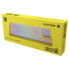Photo Keyboard HATOR Rockfall 2 TKL Mecha Orange (HTK-722) Yellow