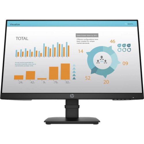 Продать Монитор HP 23.8" P24 G4 (1A7E5AA) Black по Trade-In интернет-магазине Телемарт - Киев, Днепр, Украина фото