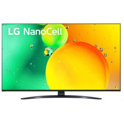 Телевізор LG 43" NanoCell 76 43NANO766QA Black