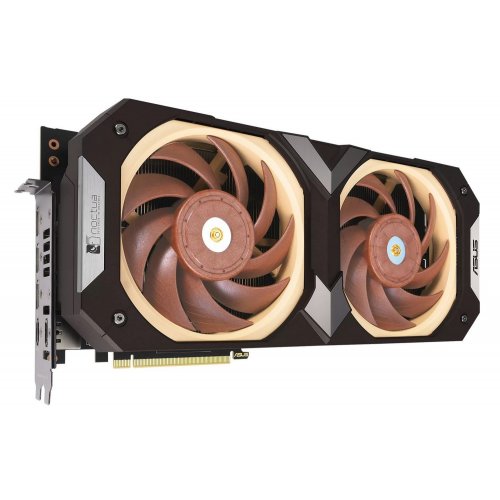 Photo Video Graphic Card Asus GeForce RTX 4080 Noctua OC 16384MB (RTX4080-O16G-NOCTUA FR) Factory Recertified