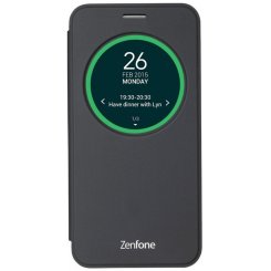 Чохол Чехол Asus View Flip Cover для Asus ZenFone 2 Laser (ZE500KL) Charcoal Black