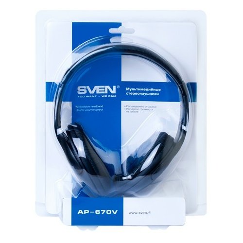 Photo Headset SVEN AP-670V Black