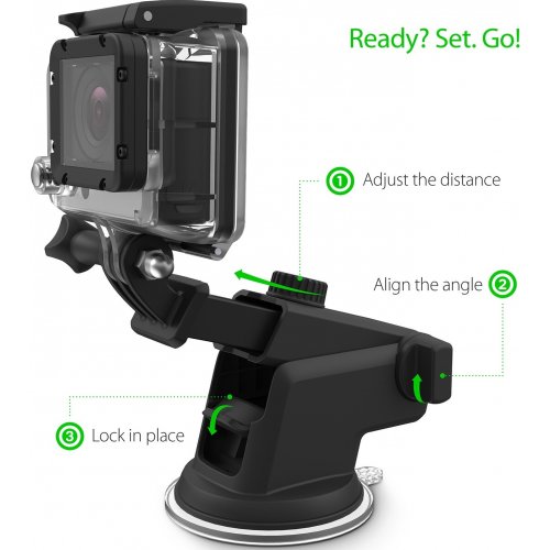 Кріплення iOttie Easy One Touch GoPro (HLCRIO122GP) купити в Україні | Telemart фото