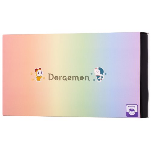Купить Клавиатура AKKO 3068B Doraemon Rainbow RGB CS Jelly Pink (6925758617383) White - цена в Харькове, Киеве, Днепре, Одессе
в интернет-магазине Telemart фото