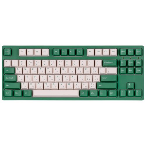 Купить Клавиатура AKKO 3087 V2 Matcha Red Bean CS Orange V2 (6925758605663) Green - цена в Харькове, Киеве, Днепре, Одессе
в интернет-магазине Telemart фото