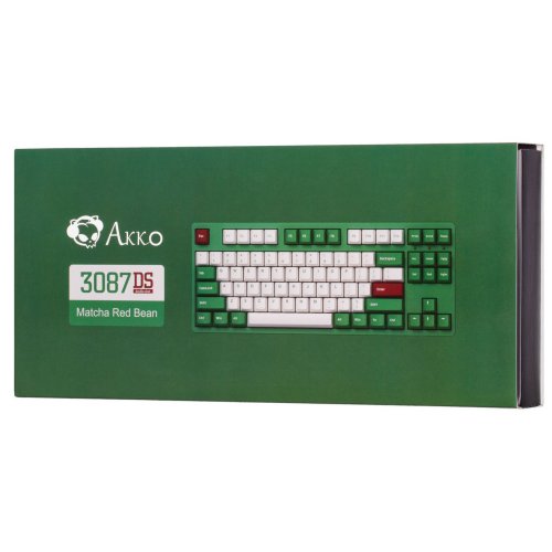 Купить Клавиатура AKKO 3087 V2 Matcha Red Bean CS Orange V2 (6925758605663) Green - цена в Харькове, Киеве, Днепре, Одессе
в интернет-магазине Telemart фото