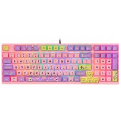 Клавіатура AKKO 3098S Patrick RGB CS Sponge Hot-Swap (6925758613910) Pink