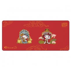 Килимок для миші AKKO Hellokitty Peking Opera Deskmat B (6925758615419) Red
