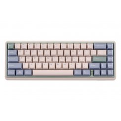 Клавіатура Varmilo Minilo VXT67 Eucalyptus RGB Gateron G Pro 2.0 Silver Hot-Swap (A42A046E1A5A01A039) Pink