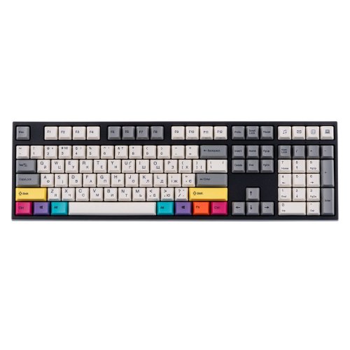 

Varmilo VEA108 CMYK White Led Cherry Mx Brown (A26A024D3A3A17A007) Black