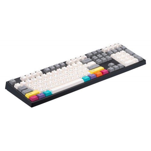 Купити Клавіатура Varmilo VEA108 CMYK White Led Cherry Mx Red (A26A024D4A3A17A007) Black - ціна в Києві, Львові, Вінниці, Хмельницькому, Франківську, Україні | інтернет-магазин TELEMART.UA фото
