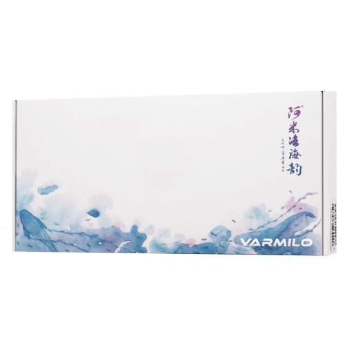 Купить Клавиатура Varmilo VEA87 Sea Melody White Led Cherry Mx Red (A23A038D4A3A17A033) Blue - цена в Харькове, Киеве, Днепре, Одессе
в интернет-магазине Telemart фото