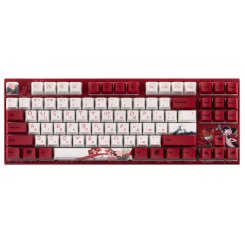 Клавіатура Varmilo VEM87 Koi White Led EC V2 Rose (A33A039B0A3A17A034) Red