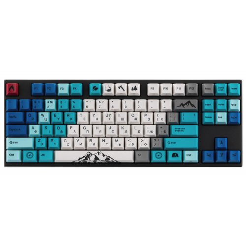 

Varmilo VEM87 Summit R1 White Led EC V2 Rose (A33A050B0A3A17A007) Blue