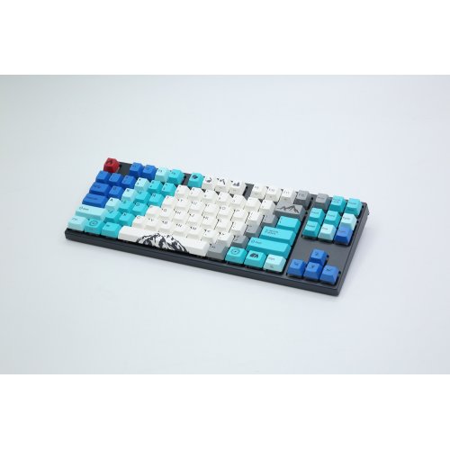 Photo Keyboard Varmilo VEM87 Summit R1 White Led EC V2 Sakura (A33A050A9A3A17A007) Blue