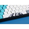 Photo Keyboard Varmilo VEM87 Summit R1 White Led EC V2 Sakura (A33A050A9A3A17A007) Blue