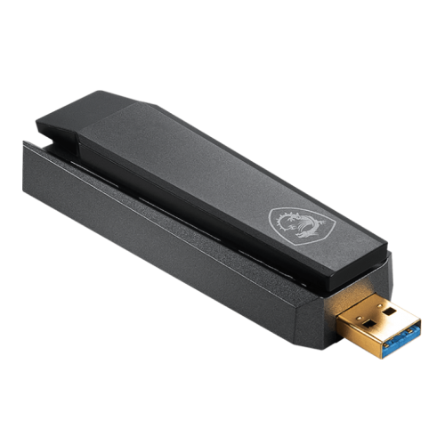 Купити Мережева карта MSI AX1800 WiFi USB Adapter - ціна в Києві, Львові, Вінниці, Хмельницькому, Франківську, Україні | інтернет-магазин TELEMART.UA фото
