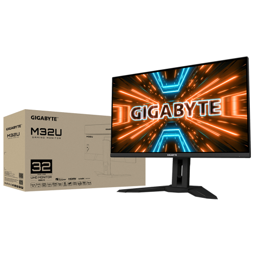 Купить Уценка монитор Gigabyte 31.5" M32U Gaming Black (Поврежденная упаковка, 543611) - цена в Харькове, Киеве, Днепре, Одессе
в интернет-магазине Telemart фото