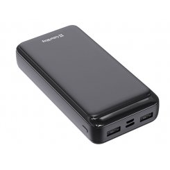 Powerbank ColorWay 20000mAh 10W Slim (CW-PB200LPD2BK) Black