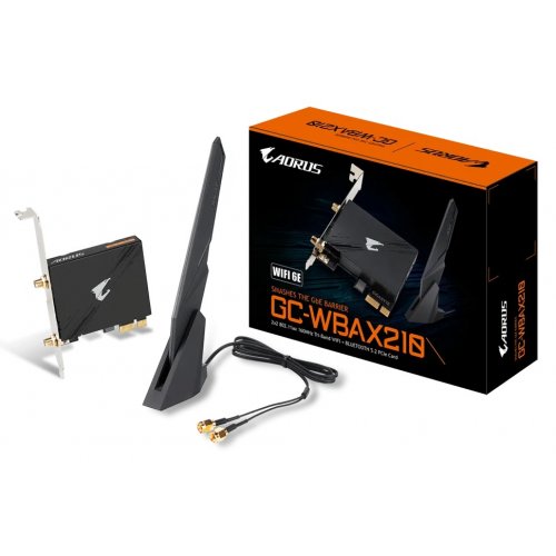 Купить Сетевая карта Gigabyte GC-WBAX210 - цена в Харькове, Киеве, Днепре, Одессе
в интернет-магазине Telemart фото