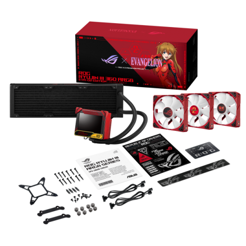 Продати Готова СВО Asus ROG Ryujin III 360 ARGB EVA-02 Edition (90RC00L3-M0UAY0) за Trade-In у інтернет-магазині Телемарт - Київ, Дніпро, Україна фото