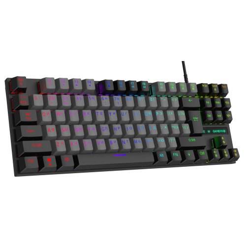 Photo Keyboard GamePro MK100B LED Blue Switch Black