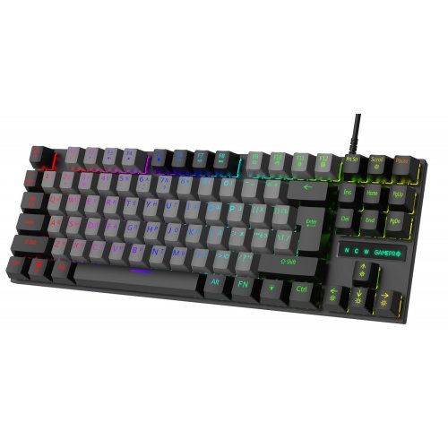 Photo Keyboard GamePro MK100B LED Blue Switch Black