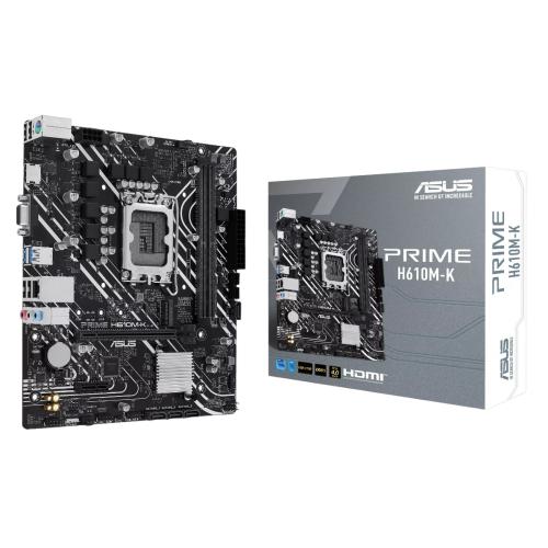 Photo Motherboard Asus PRIME H610M-K (s1700, Intel H610)