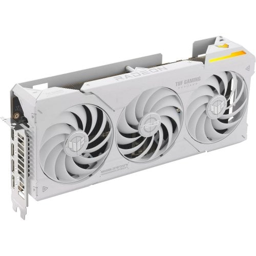Продать Видеокарта Asus Radeon RX 7800 XT TUF Gaming OC White 16384MB (TUF-RX7800XT-O16G-WHITE-GAMING) по Trade-In интернет-магазине Телемарт - Киев, Днепр, Украина фото