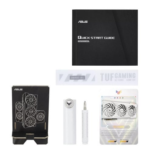 Продать Видеокарта Asus Radeon RX 7800 XT TUF Gaming OC White 16384MB (TUF-RX7800XT-O16G-WHITE-GAMING) по Trade-In интернет-магазине Телемарт - Киев, Днепр, Украина фото