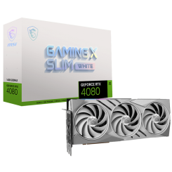 Відеокарта MSI GeForce RTX 4080 GAMING X SLIM WHITE 16384MB (RTX 4080 16GB GAMING X SLIM WHITE)