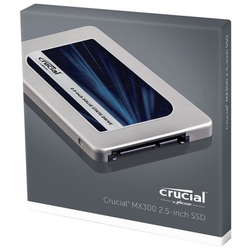 Продать SSD-диск Crucial MX300 1TB 2.5" (CT1050MX300SSD1) по Trade-In интернет-магазине Телемарт - Киев, Днепр, Украина фото